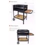 Прямоугольный угольный гриль Rectangular Grill BBQ 28030