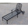 Шезлонг из литого алюминия Фьорд «FIORD»