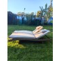 Комплект из 2х шезлонгов из искусственного ротанга МАРА “MARA” Greige