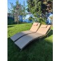 Шезлонг складной из искусственного ротанга Ливерпуль(Greige)(2 шт.)