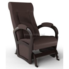 Кресло — маятник «Силкшайн» — Dark-brown