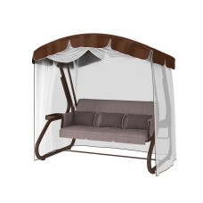 Садовые качели Redford «Портофино Шоколад» с москитной сеткой 503 Ш