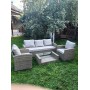 Комплект мебели из искусственного ротанга Сантьяго Terrace Set Greige