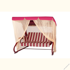 Садовые качели Сахара Бордо с москитной сеткой арт. 591/1 Б