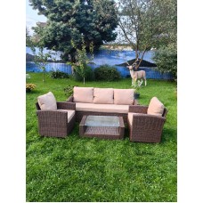 Комплект мебели из искусственного ротанга Сантьяго Terrace Set Шоколад