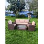 Комплект мебели из искусственного ротанга Сантьяго Terrace Set Шоколад