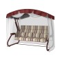 Садовые качели «Бригантина Бордо» с москитной сеткой арт. 502 Б