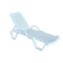 Шезлонг, лежак «Майра К» Myra K с подлокотниками
