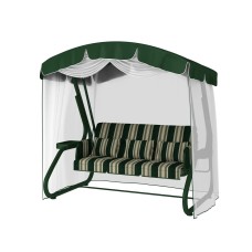 Садовые качели Redford «Портофино Грин» с москитной сеткой 503 З