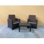 Комплект уличной мебели под ротанг Калифорния “California“ Balcony Set с подушками на спину арт.77787/77794