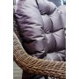 Двухместный диван из ротанга МЭДИСОН «MADISON» арт.М03195 brown с подушками на сидение и спинку