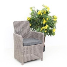 Кресло из искусственного ротанга Стикс бежевое