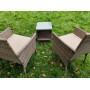 Комплект мебели из ротанга «VIRGINIYA BALCONY SET» Greige