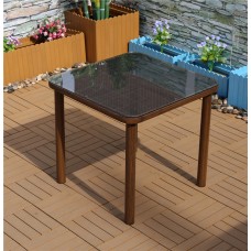 Стол квадратный 80х80 БАМБУК/ТЕСЛИН «BAMBOO/TESLIN»