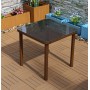 Стол квадратный 80х80 БАМБУК/ТЕСЛИН «BAMBOO/TESLIN»