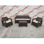 Комплект уличной мебели под искусственный ротанг Yalta Terrace Triple Set