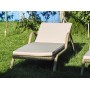 Комплект из искусственного ротанга два шезлонга Империал и столик Мара-2 (Greige)