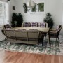 Комплект мебели из искусственного ротанга Family set КРОСС Мэдисон (2 дивана+2 кресла) с подушками на сидение и спинку