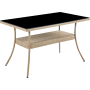 Комплект мебели из искусственного ротанг стол Рио и 6 кресел Руардин Wood