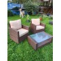 Комплект мебели из искусственного ротанга Сантьяго Balcony Set Шоколад