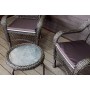 Садовый комплект из искусственного ротанга Мэдисон НЬЮ (Medison NEW) Balcony set с круглым столиком с подушками на сиденье