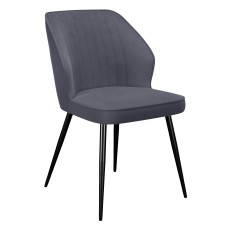 Стул DikLine 222M B28 ANTRACITE, ножки черные
