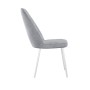 Стул DikLine 326 B22 GREY, ножки белые