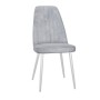 Стул DikLine 326 B22 GREY, ножки белые