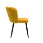 Стул DikLine 347 P08/L07 горчица, ножки черные