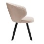 Стул DikLine 249 поворотный, B03 BEIGE, ножки черные