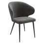 Стул DikLine 355 E31 серый, ножки черные