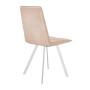 Стул DikLine 280 B03 BEIGE, ножки белые