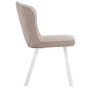 Стул DikLine 219 поворотный, B03 BEIGE, ножки белые