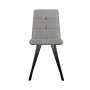 Стул DikLine 280 B22 GREY, ножки черные
