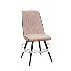 Стул DikLine 324 поворотный B03 BEIGE, ножки черные