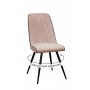 Стул DikLine 324 поворотный B03 BEIGE, ножки черные