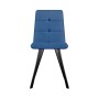 Стул DikLine 280 B8 BLUE, ножки черные
