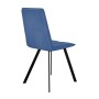 Стул DikLine 280 B8 BLUE, ножки черные