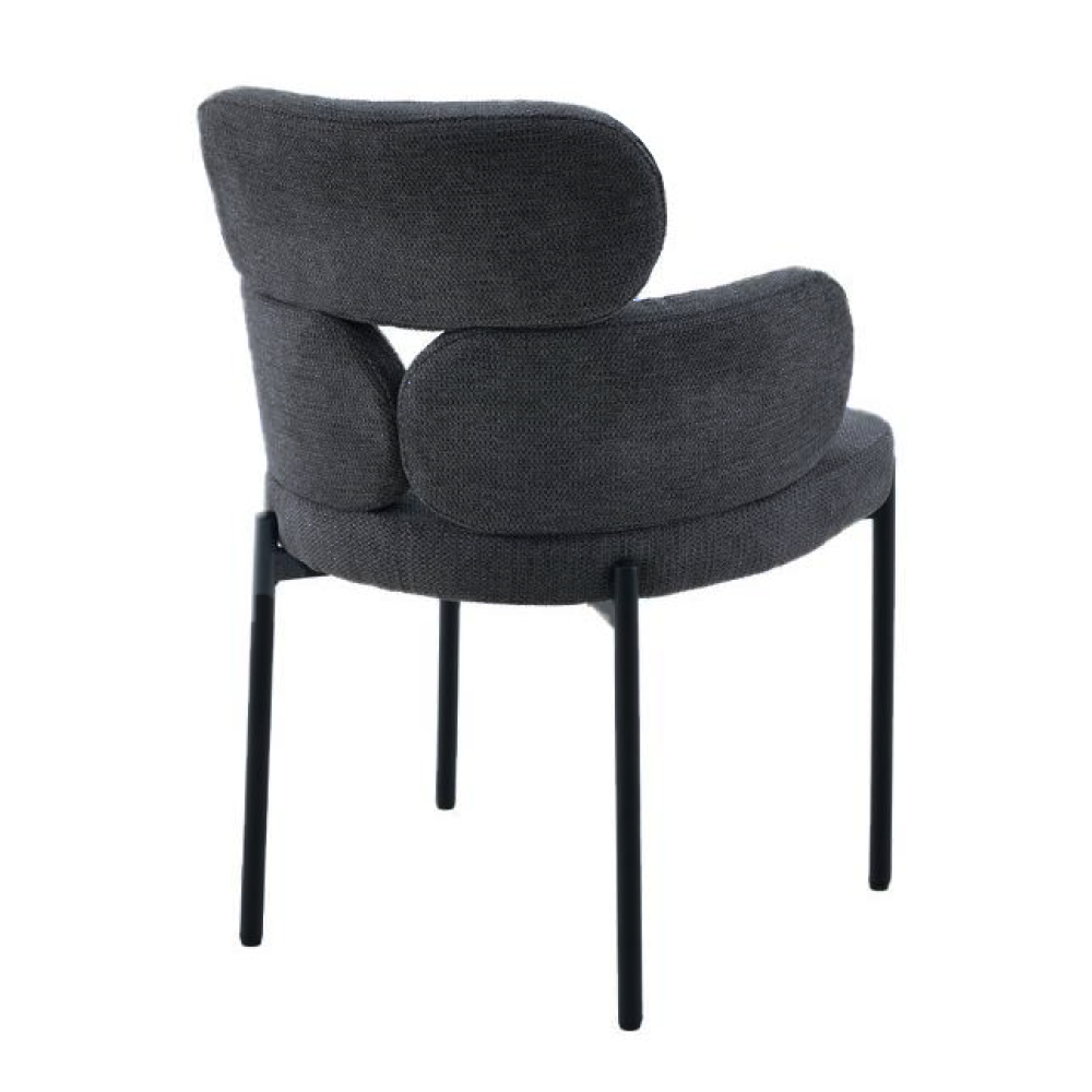 Стул DikLine 1311 т.к Серая UF925-12, опоры черные