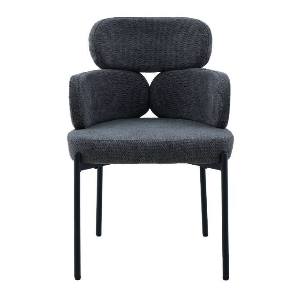 Стул DikLine 1311 т.к Серая UF925-12, опоры черные