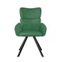 Стул DikLine 501 поворотный NS Pine зеленый, ножки черные
