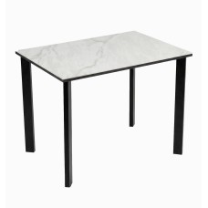 Стол DikLine SKT90 Керамика YB8020125BG ONYX/подстолье черное/опоры черные