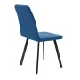 Стул DikLine 207 B8 BLUE  /ножки черные