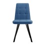 Стул DikLine 207 B8 BLUE  /ножки черные