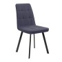 Стул DikLine 207 B28 ANTRACITE, ножки черные