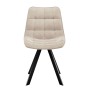 Стул DikLine 229 поворотный, B03 BEIGE, ножки черные