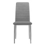 Стул DikLine ТЕКС каркас хром/ B22 GREY