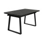 Стол DikLine DZ160 Камень Пьетра Гриджиа чёрный/черные (2 уп.)