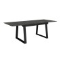 Стол DikLine DZ160 Камень Пьетра Гриджиа чёрный/черные (2 уп.)