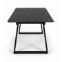 Стол DikLine DZ160 Камень Пьетра Гриджиа чёрный/черные (2 уп.)